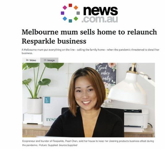 Melbourne Mum Sells Home To Relaunch Resparkle Business