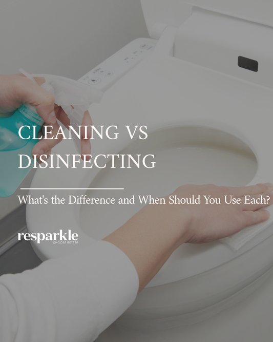 Cleaning vs Disinfecting: What's the Difference and When Should You Use Each?