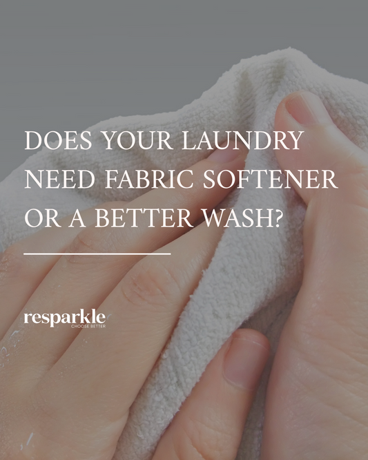 Does Your Laundry Need Fabric Softener or a Better Wash?