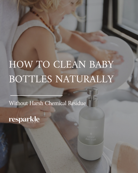 How To Clean Baby Bottles Naturally (Without Harsh Chemical Residue)