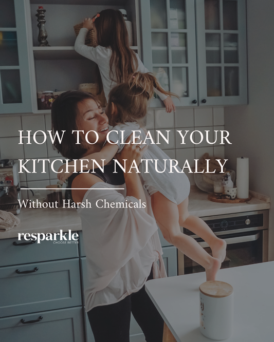 How to Clean Your Kitchen Naturally (Without Harsh Chemicals)