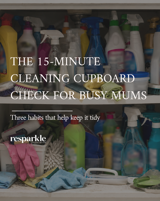 The 15-Minute Cleaning Cupboard Check for Busy Mums