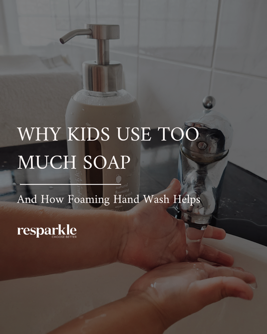 Why Kids Use Too Much Soap (And How Foaming Hand Wash Helps)