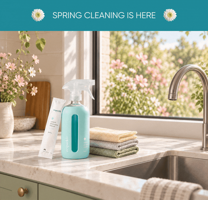 Spring Clean Documents Eco-friendly Cleaning & Hand Wash Products | Resparkle
